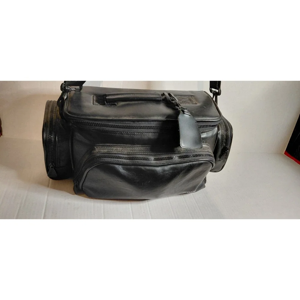 vintage analog Sony Handycam CCDF301 Video 8 & vintage Ambico Bag Untested As Is